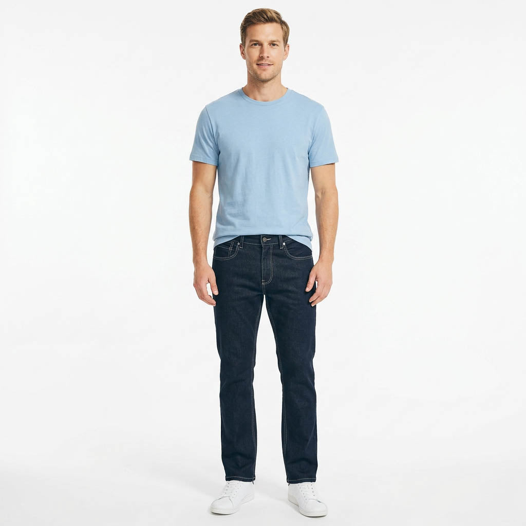 PANTALON DE MEZCLILLA DE HOMBRE-STRAIGH