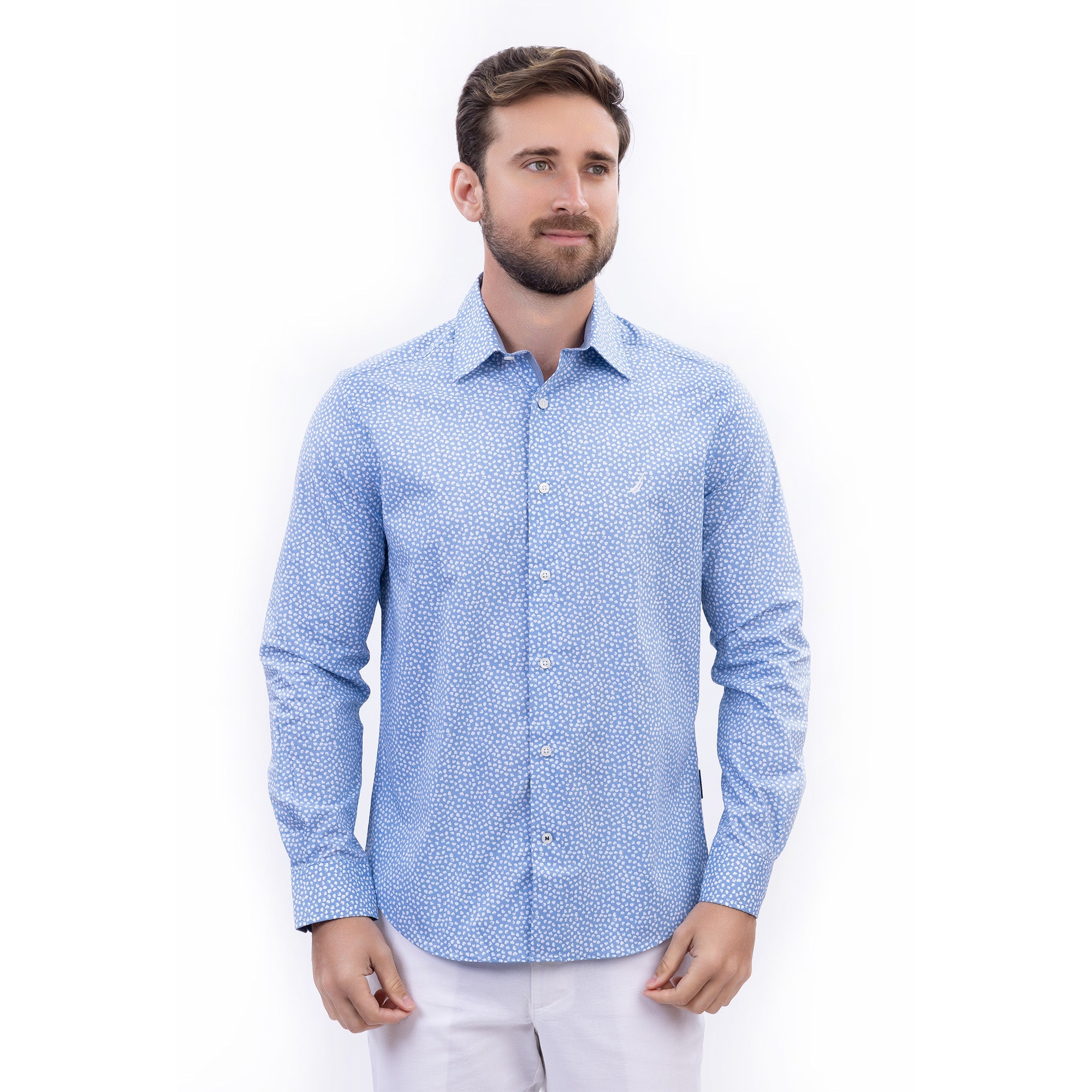 CAMISA M/L DE HOMBRE