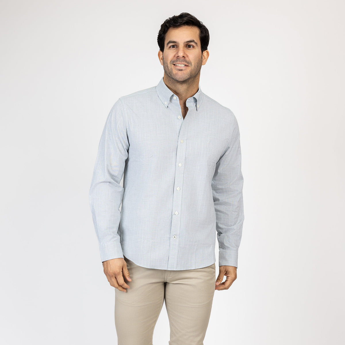 CAMISA M/L DE HOMBRE