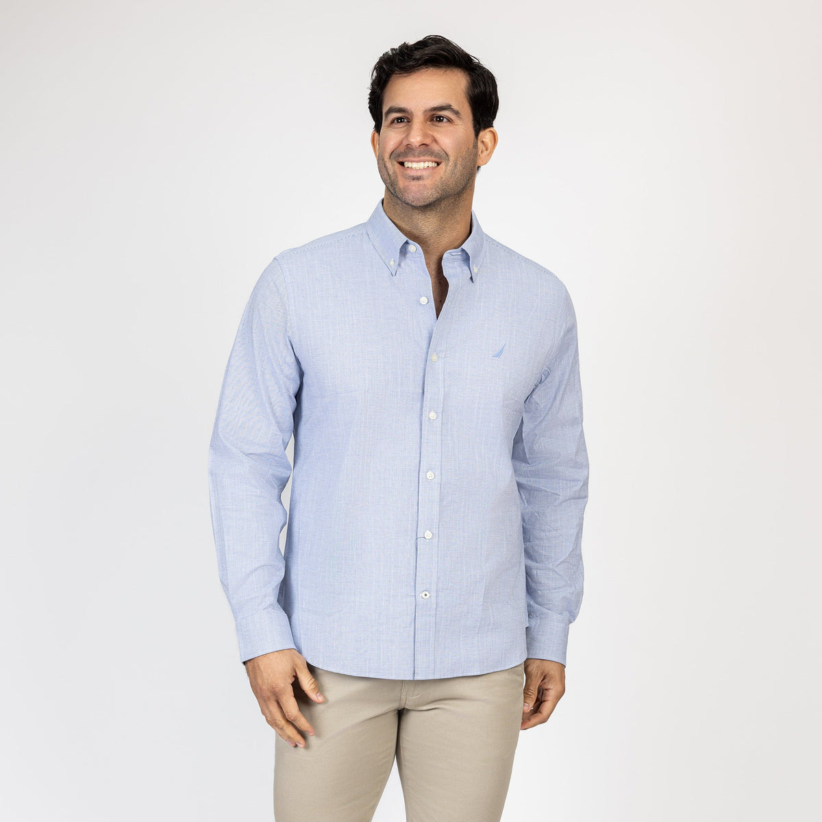 CAMISA M/L DE HOMBRE