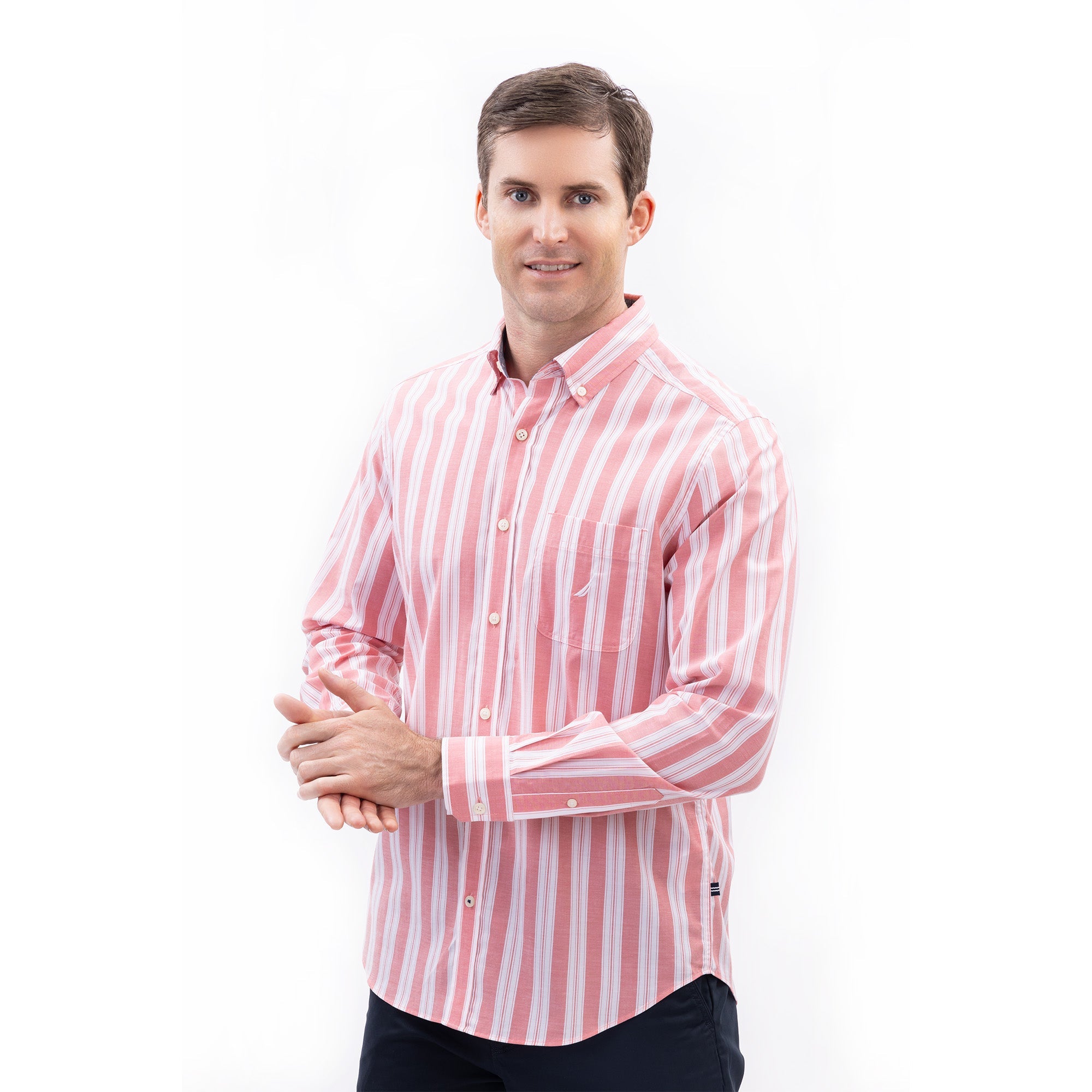 CAMISA M/L DE HOMBRE