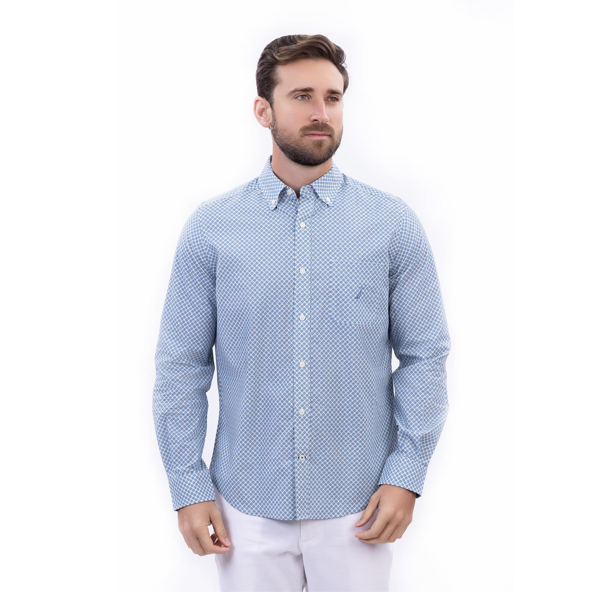 CAMISA M/L DE HOMBRE