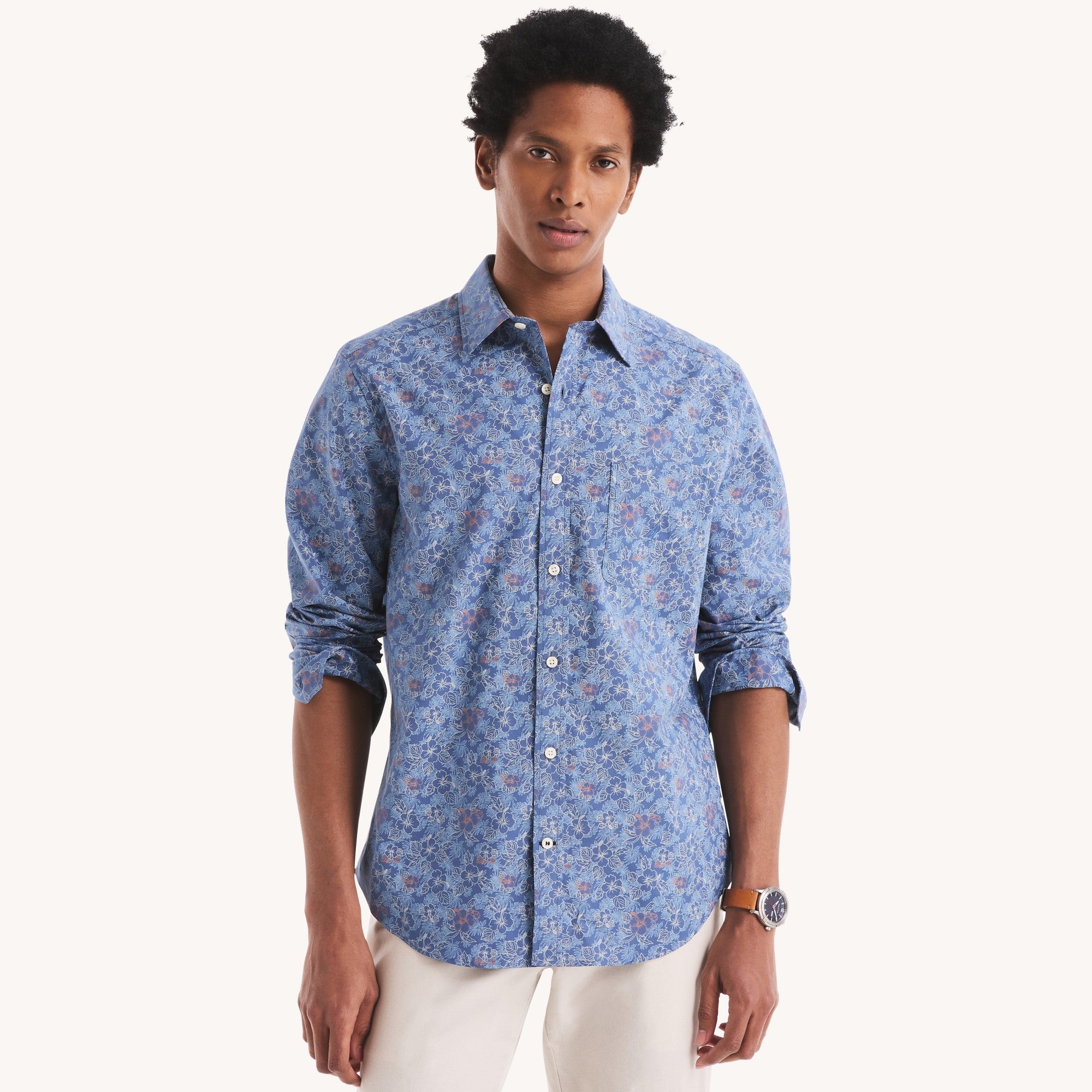 CAMISA M/L DE HOMBRE