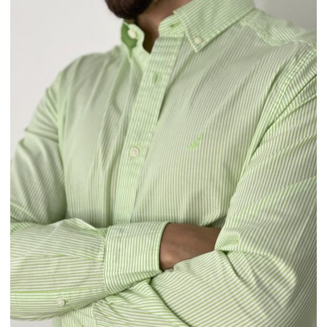 CAMISA MANGA LARGA DE HOMBRE - S / ROJO - CAMISA MANGA LARGA DE HOMBRE