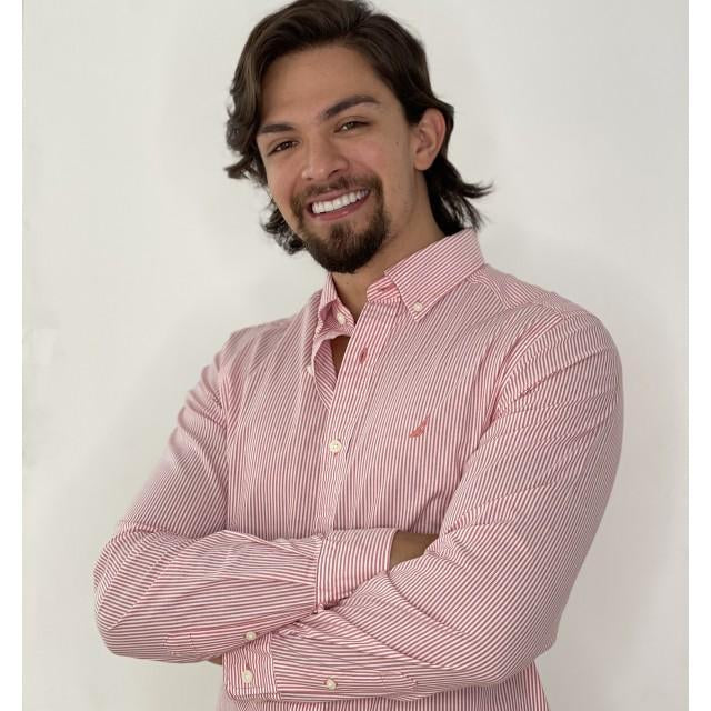 CAMISA MANGA LARGA DE HOMBRE - S / VERDE - CAMISA MANGA LARGA DE HOMBRE