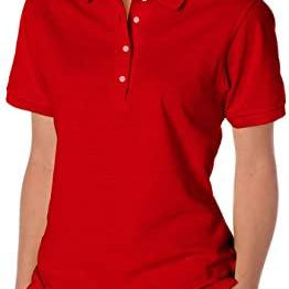 POLO DE DAMA - XS / ROJO - POLO DE DAMA