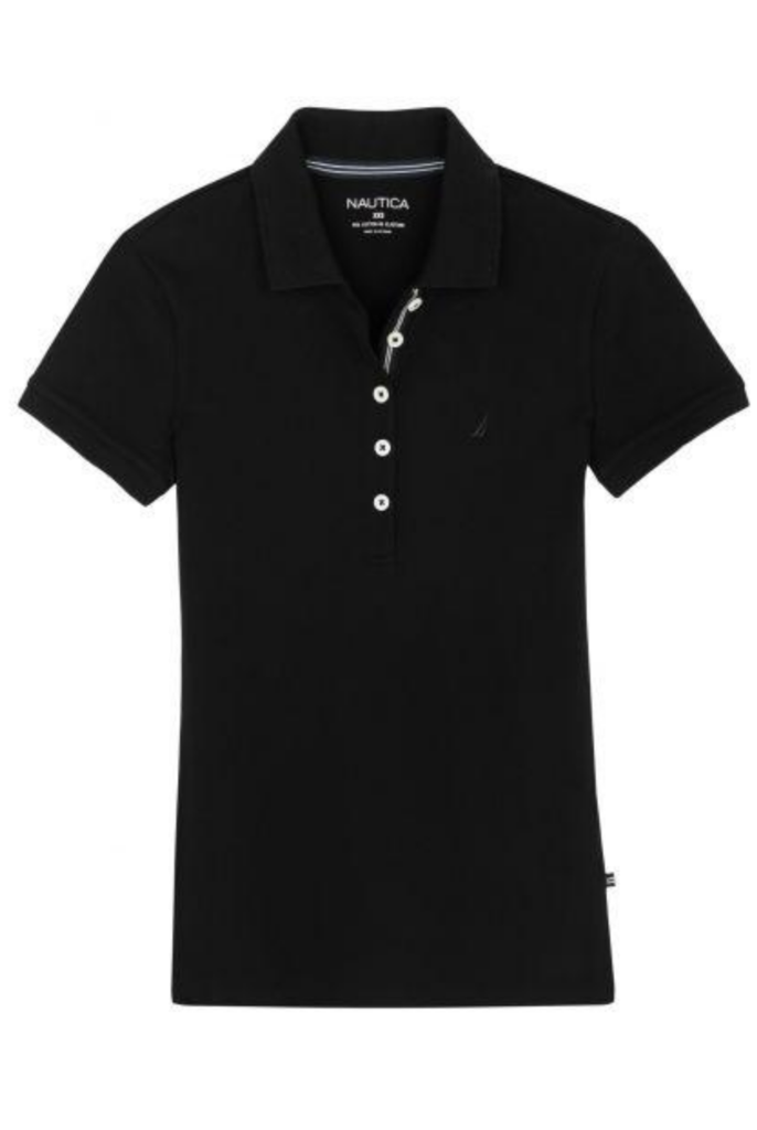 POLO DE DAMA - XS / NEGRO - POLO DE DAMA