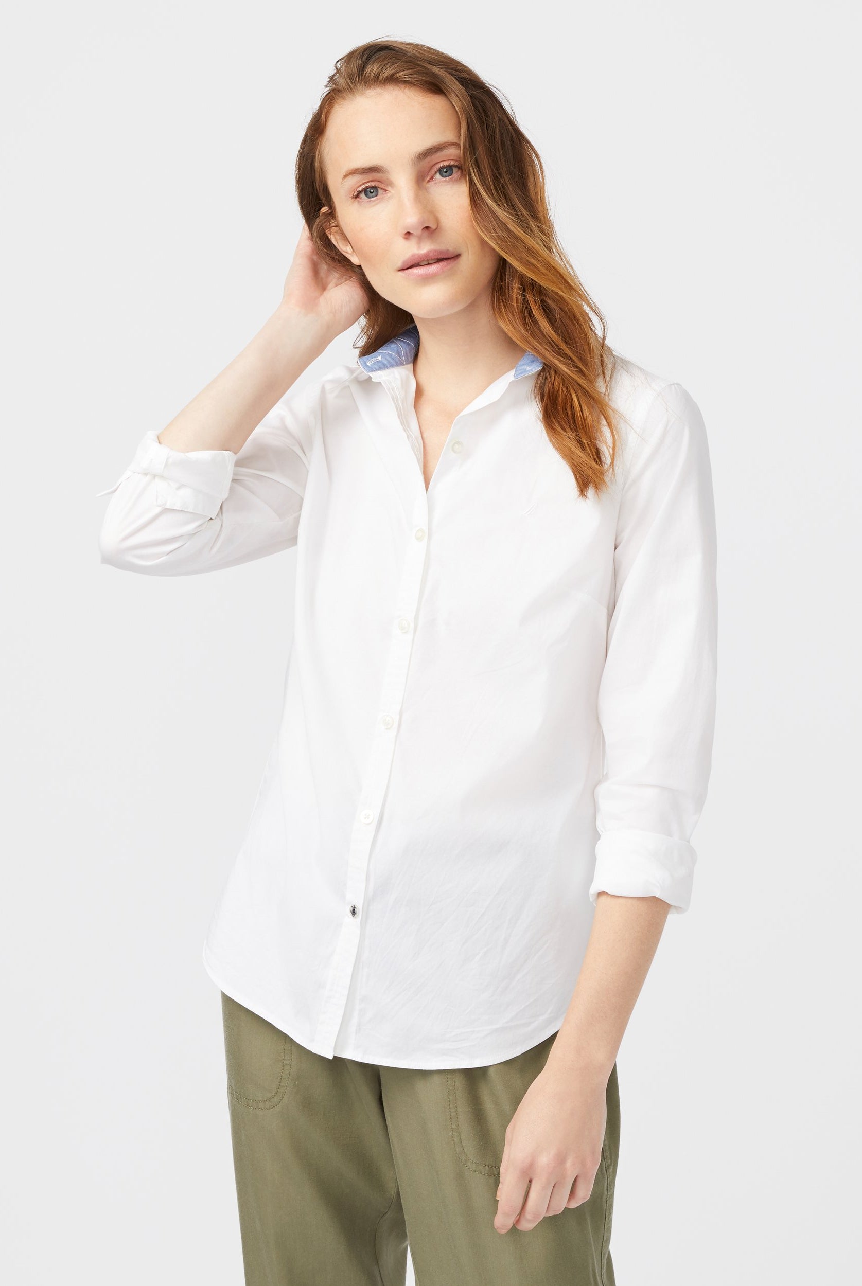 CAMISA MANGA LARGA DAMA - L / NEGRO - CAMISA MANGA LARGA DAMA