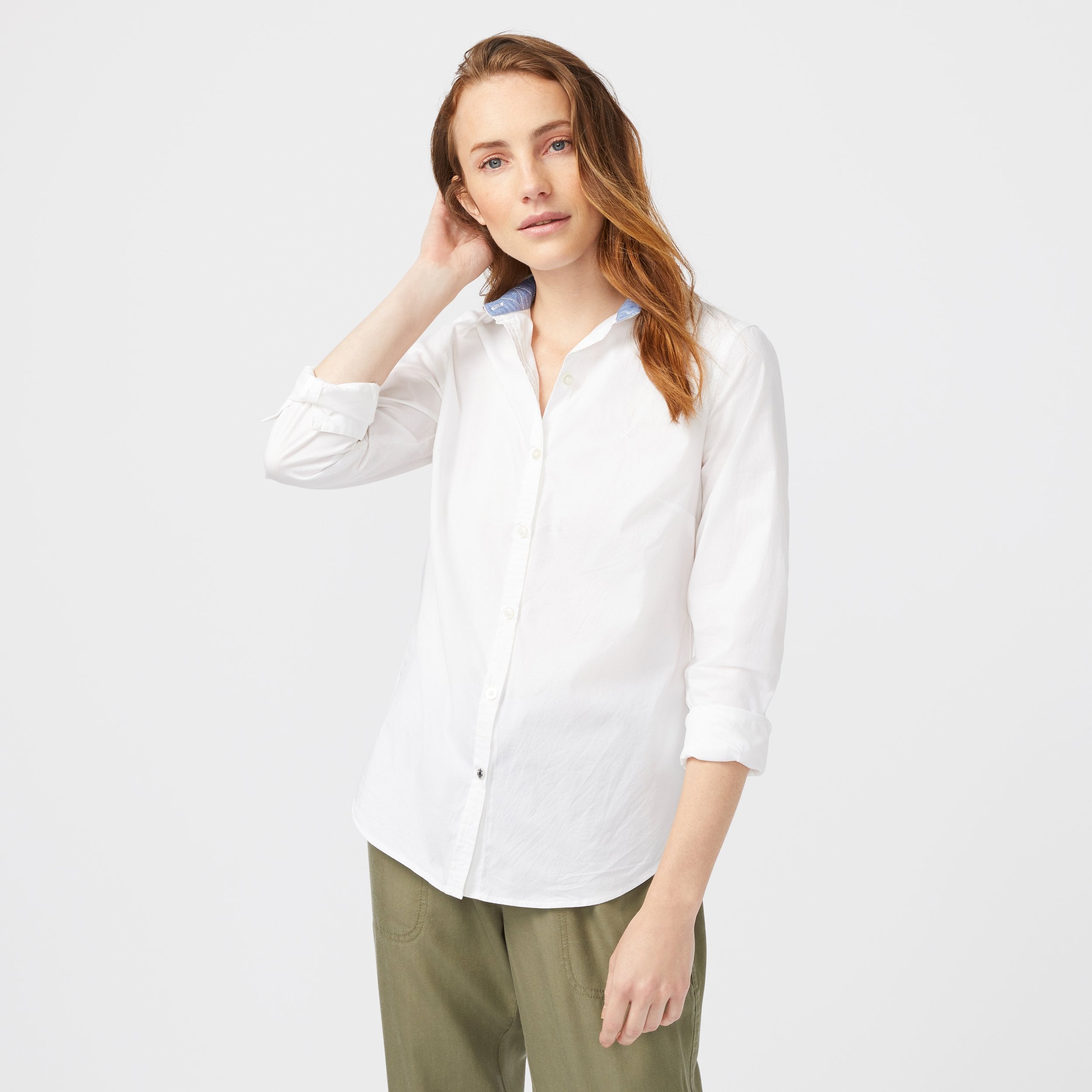 CAMISA MANGA LARGA DAMA - L / NEGRO - CAMISA MANGA LARGA DAMA