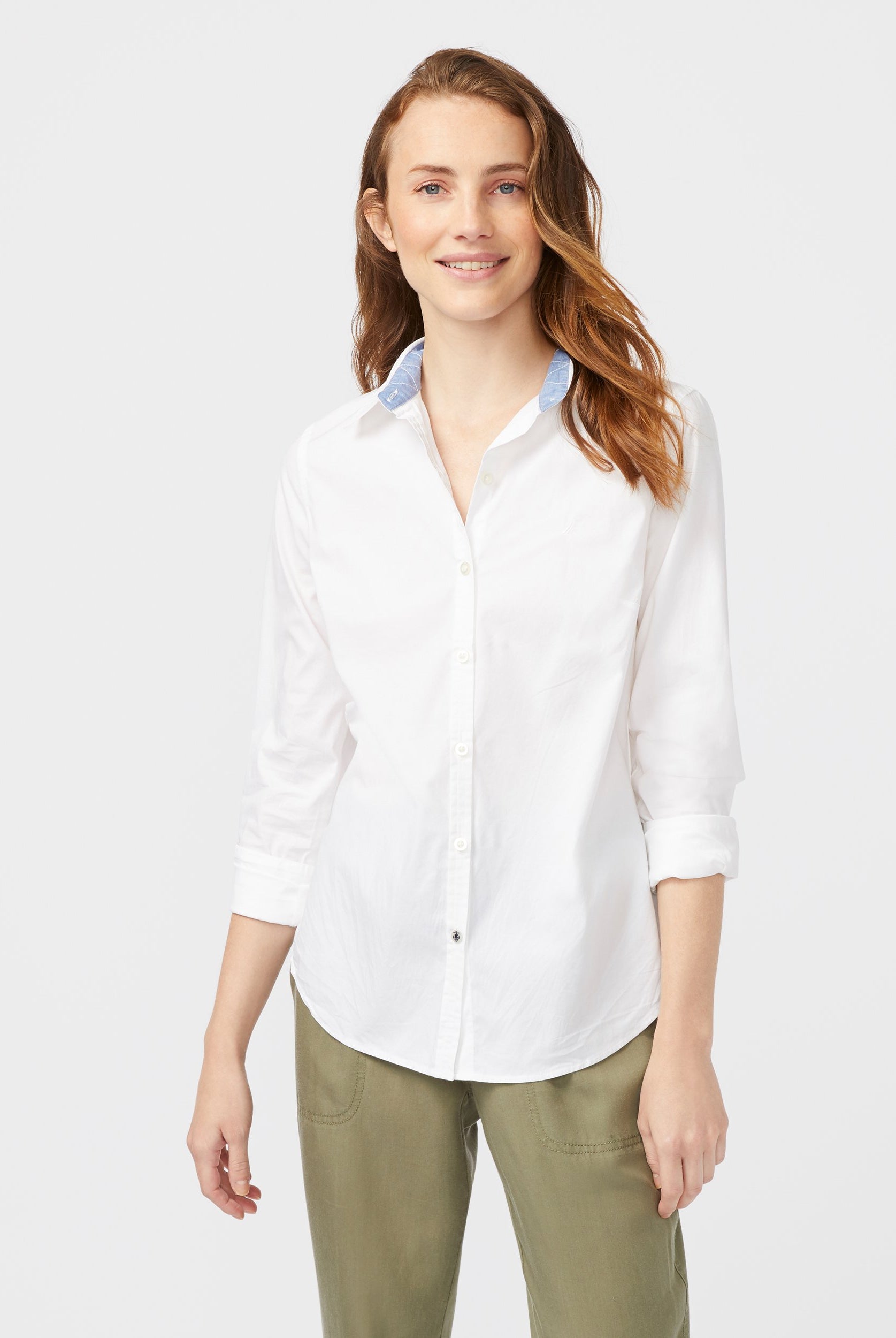 CAMISA MANGA LARGA DAMA - CAMISA MANGA LARGA DAMA