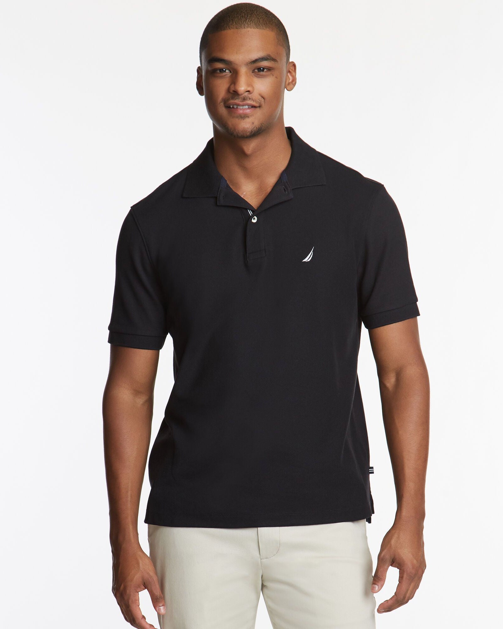POLO DE HOMBRE CLASSIC FIT - S / BLANCO - POLO DE HOMBRE