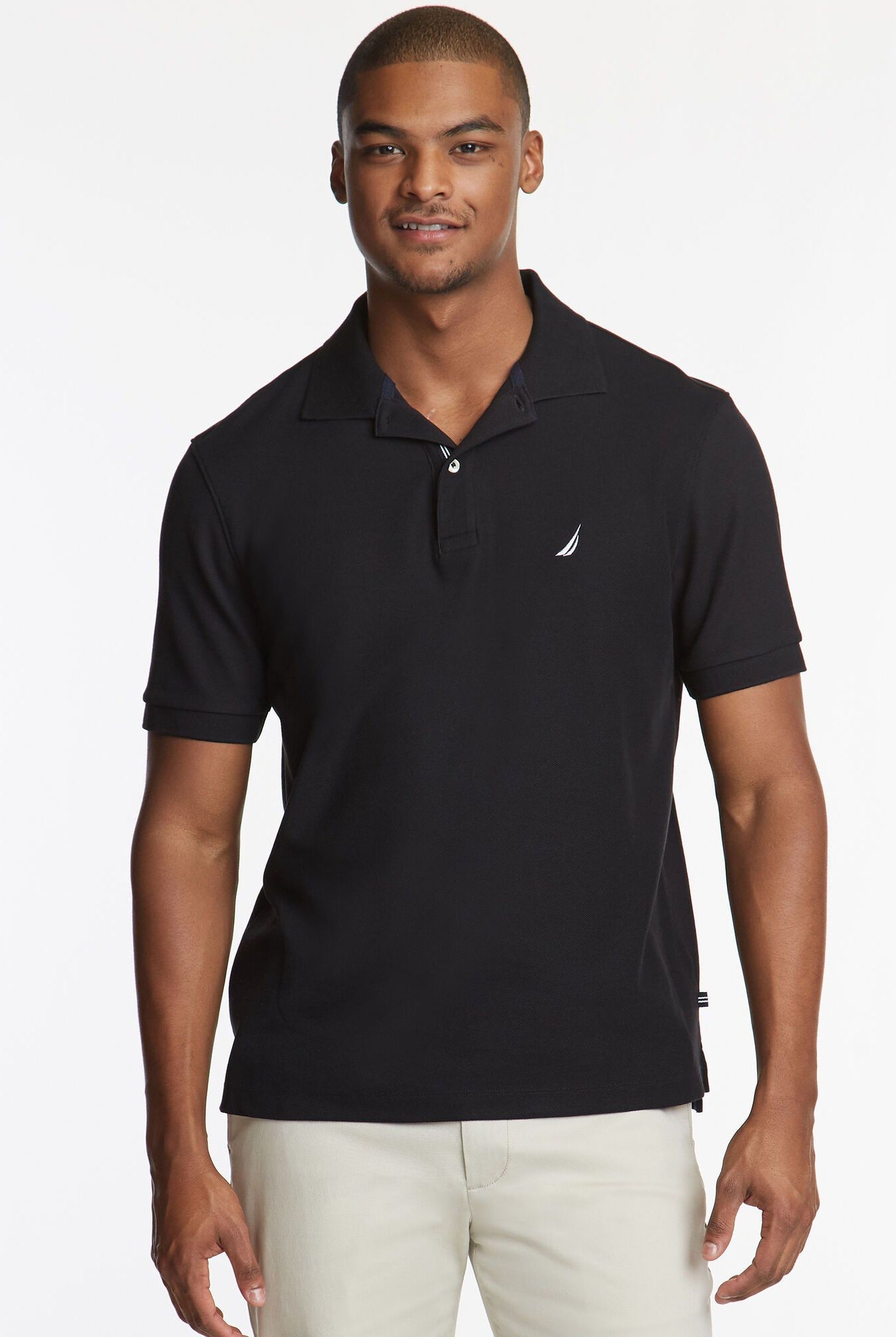 POLO DE HOMBRE CLASSIC FIT - S / BLANCO - POLO DE HOMBRE