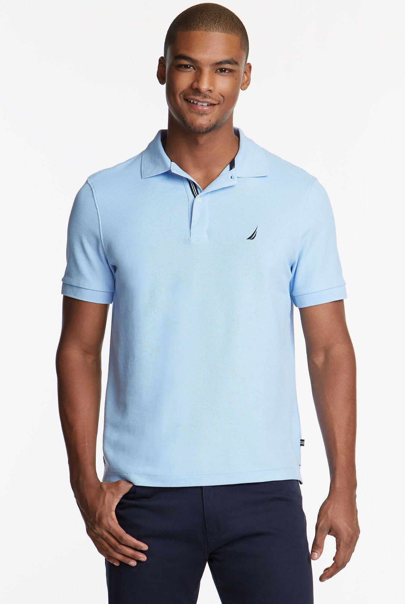 POLO DE HOMBRE CLASSIC FIT - S / NEGRO - POLO DE HOMBRE