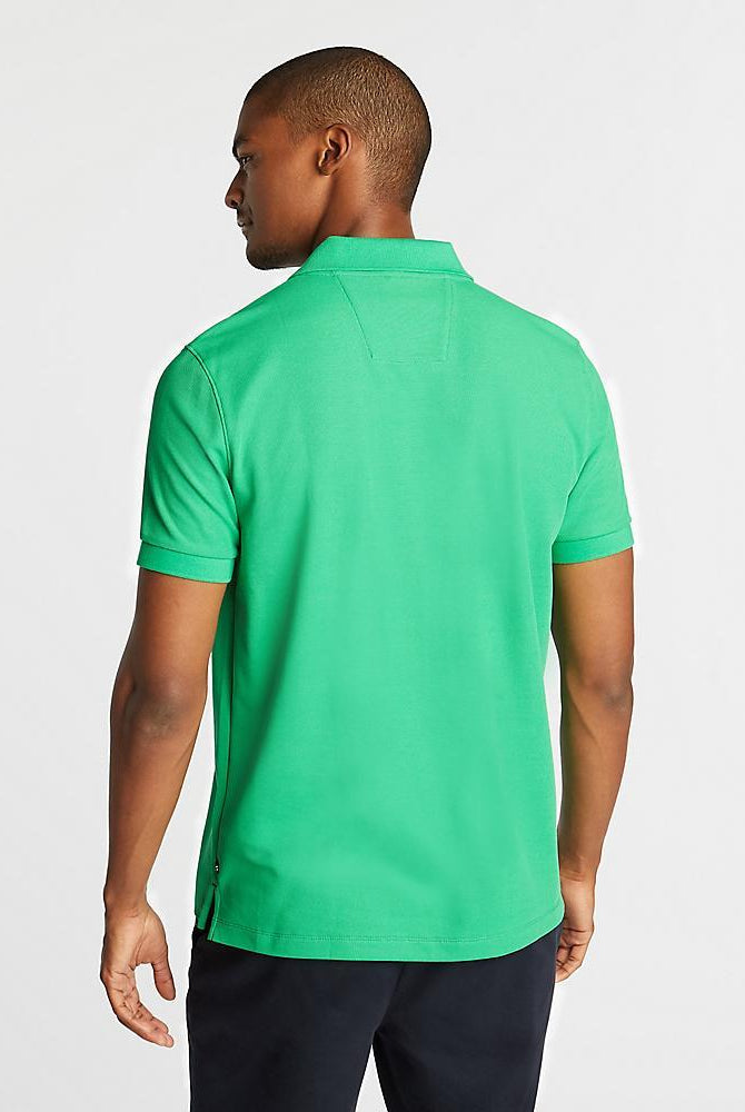 POLO PIQUE SLIM FIT - S / ROJO OSCURO - POLO DE HOMBRE