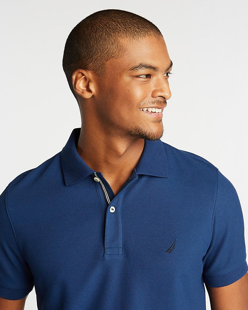 POLO PIQUE SLIM FIT - S / MORADO - POLO DE HOMBRE