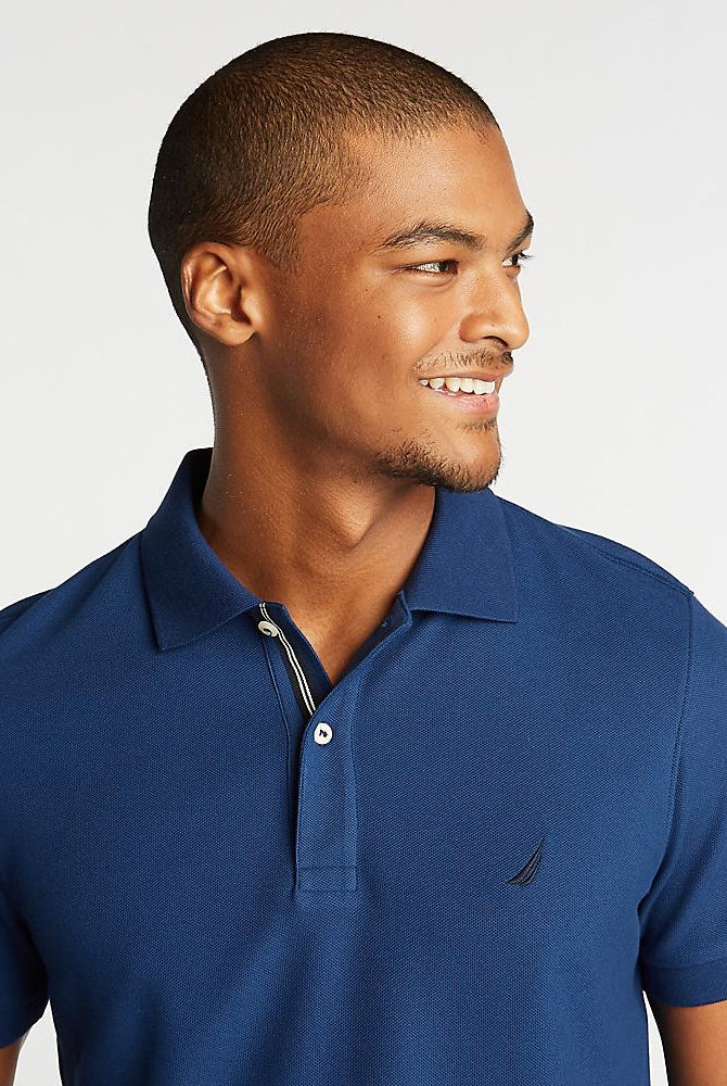POLO PIQUE SLIM FIT - S / MORADO - POLO DE HOMBRE