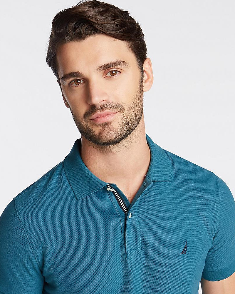 POLO PIQUE SLIM FIT - S / MORADO CLARO - POLO DE HOMBRE