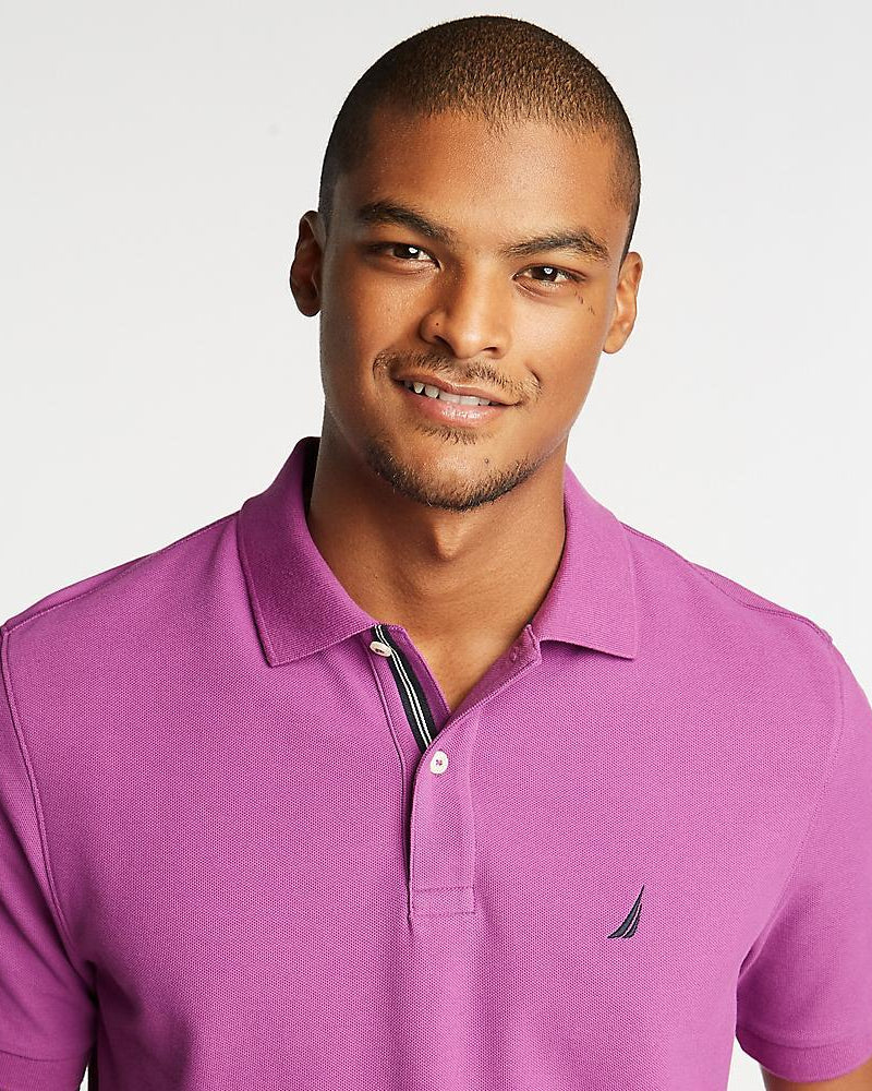 POLO PIQUE SLIM FIT - S / AZUL VERDOSO - POLO DE HOMBRE