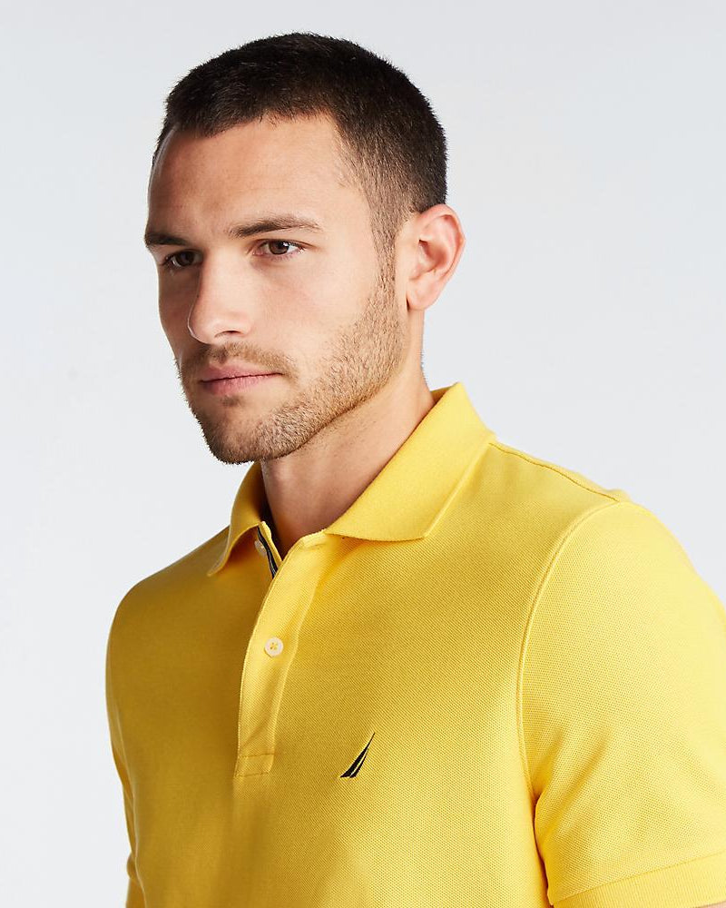 POLO PIQUE SLIM FIT - S / VERDE - POLO DE HOMBRE