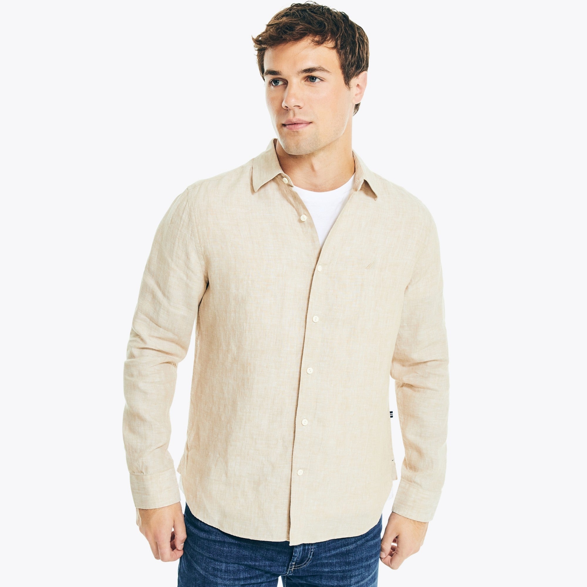 CAMISA M/L DE HOMBRE