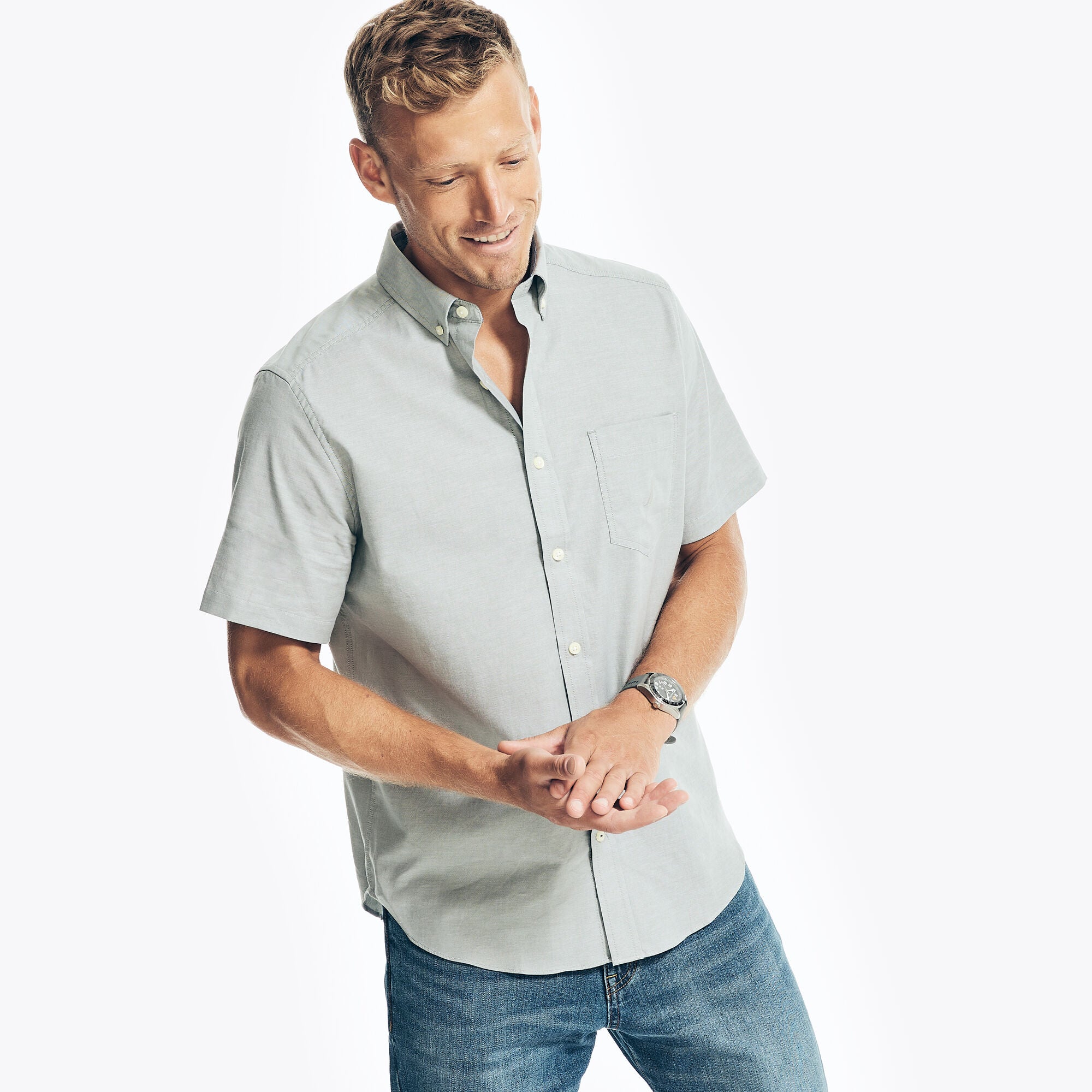 CAMISA M/C DE HOMBRE