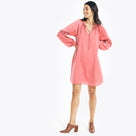 VESTIDO M/L T/PLANO DE DAMA