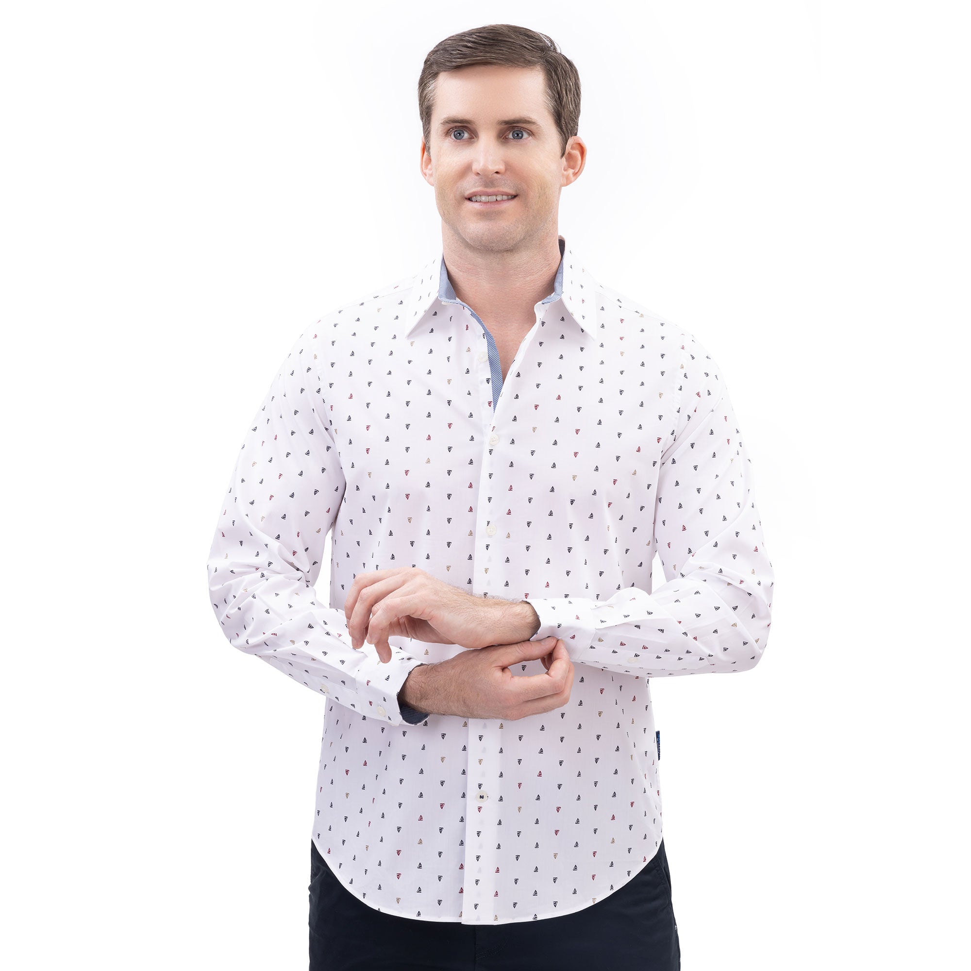 CAMISA M/L DE HOMBRE