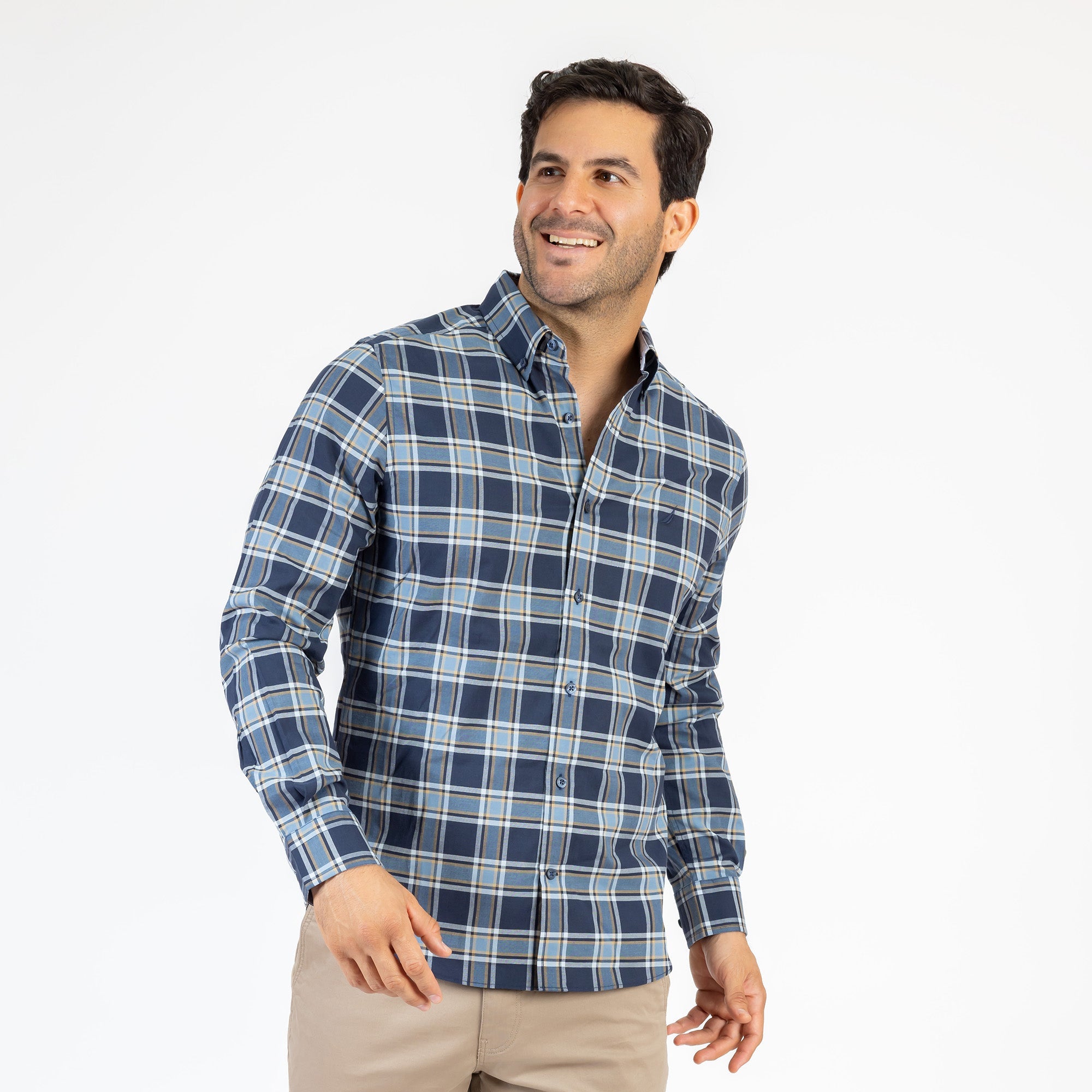 CAMISA M/L DE HOMBRE