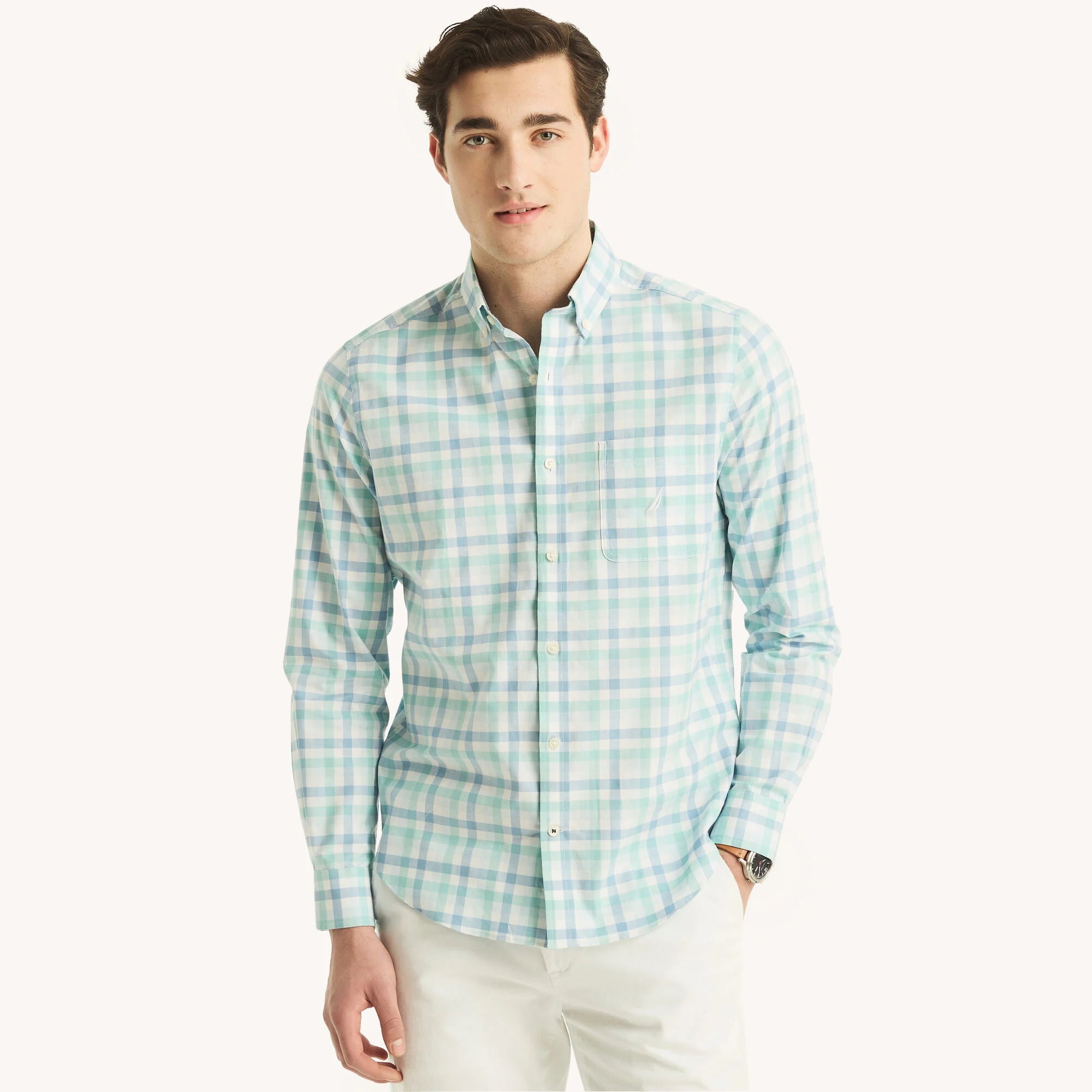 CAMISA M/L DE HOMBRE