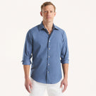 CAMISA M/L DE HOMBRE
