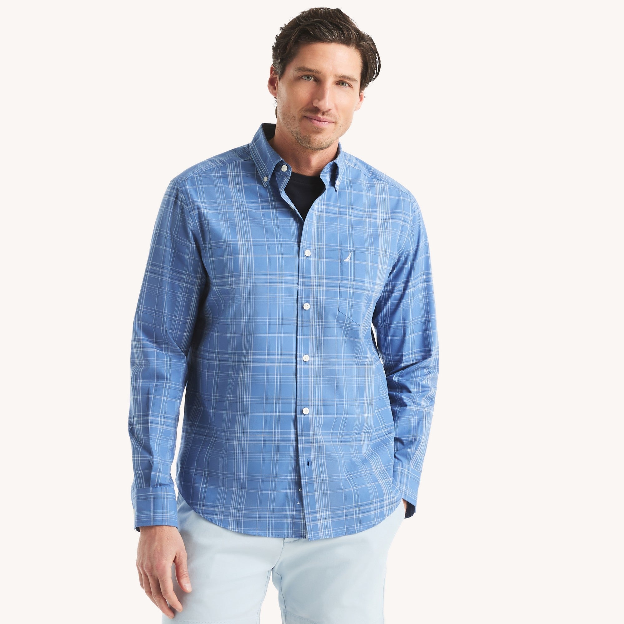 CAMISA M/L DE HOMBRE