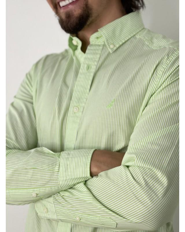 CAMISA MANGA LARGA DE HOMBRE - S / ROJO - CAMISA MANGA LARGA DE HOMBRE