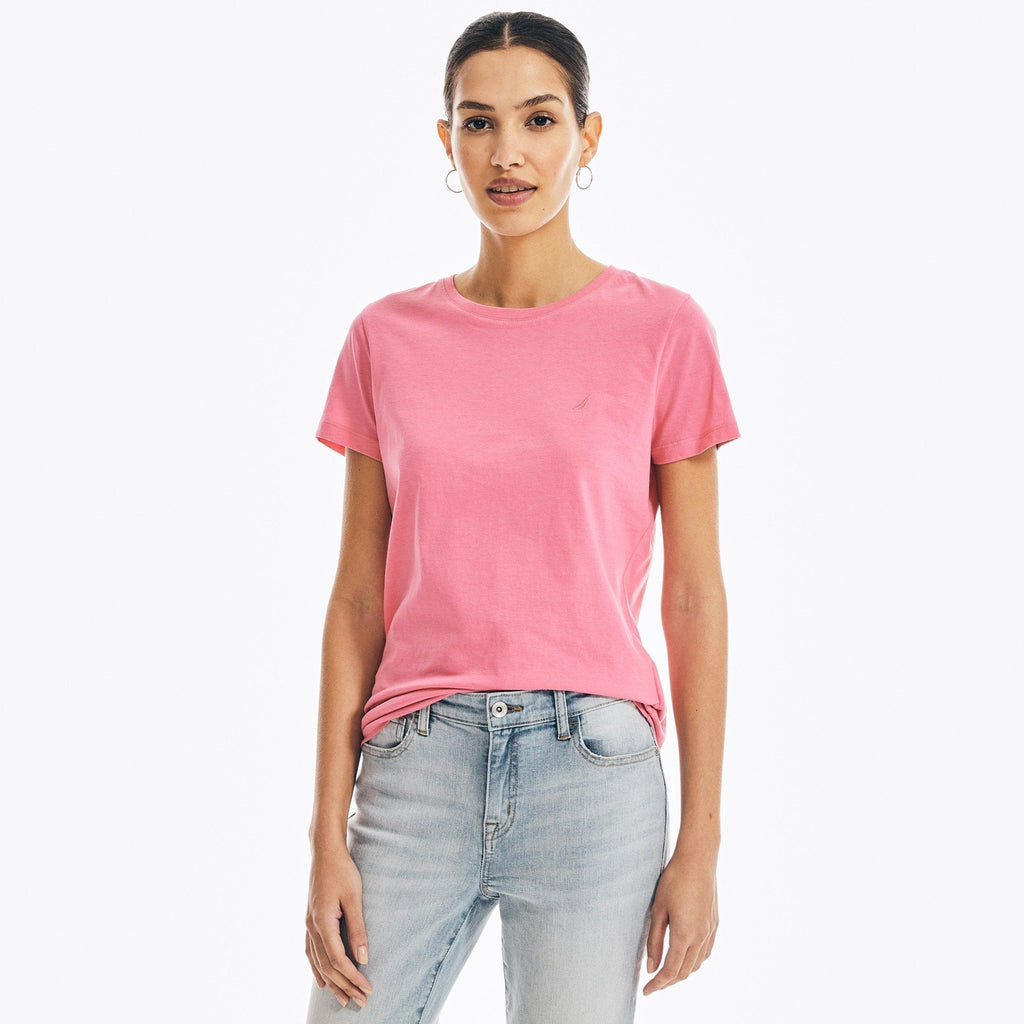 T-SHIRT DE DAMA - L / ROSADO - T-SHIRT DE DAMA