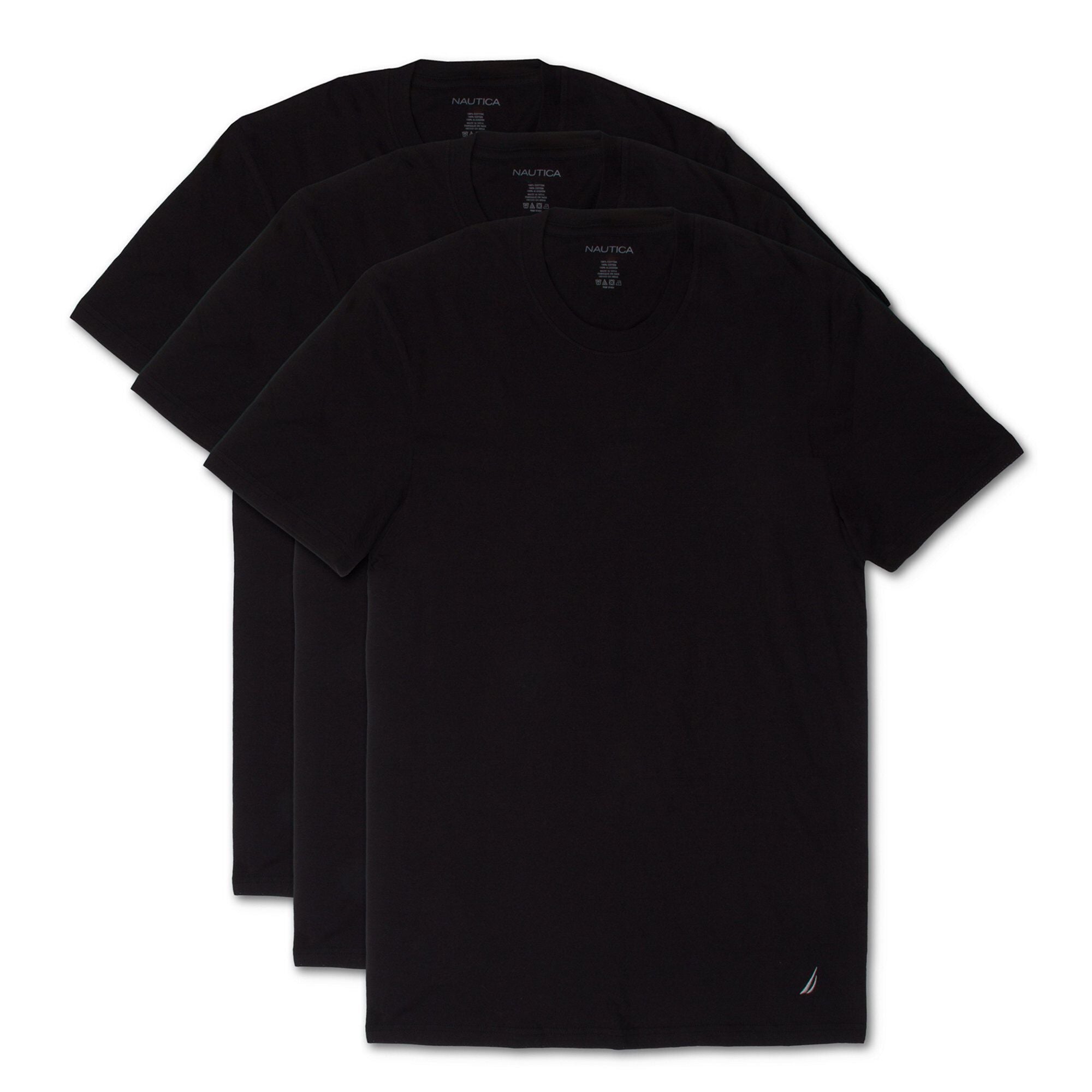 3PK CAMISETA INTERIOR CUELLO REDONDO - S / BLANCO - 3PK CAMISETA INTERIOR CUELLO
