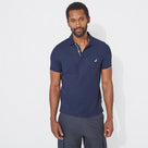 POLO PIQUE SLIM FIT - S / AZUL OSCURO - POLO DE HOMBRE