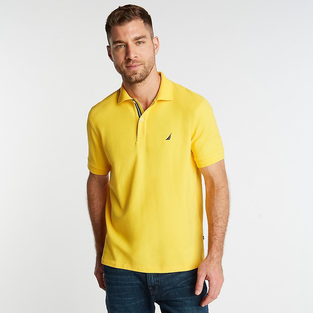 POLO PIQUE CLASSIC FIT - S / AZUL VERDOSO - POLO DE HOMBRE