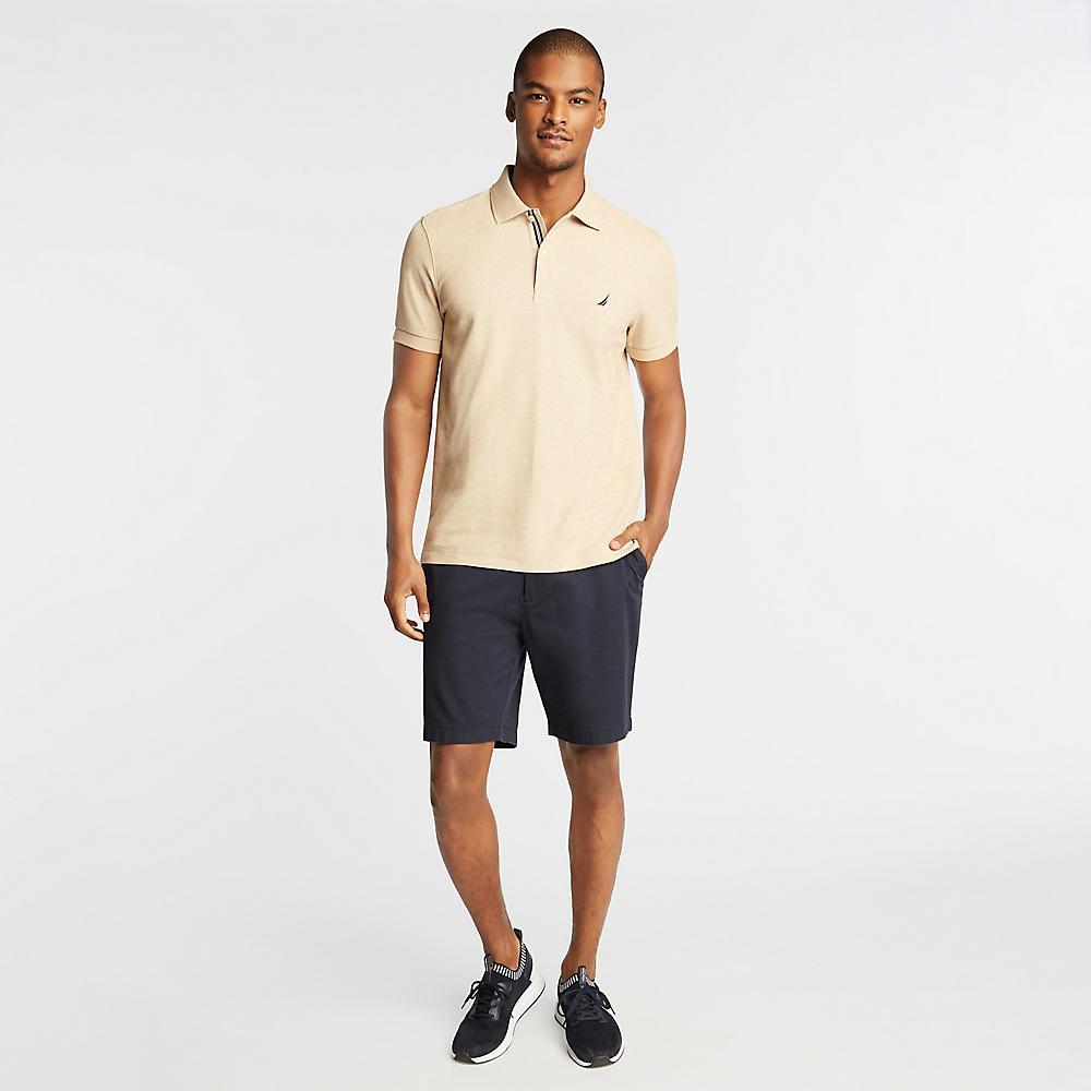 Polo Outfits Con Short Blanco Hombre Combinar Ropa Camisa Roja