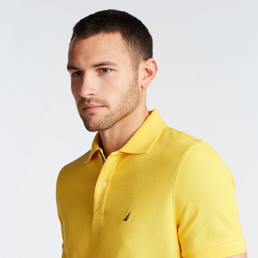 POLO PIQUE SLIM FIT - S / VERDE - POLO DE HOMBRE